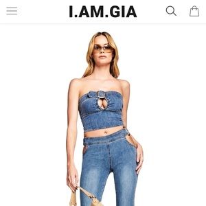 I AM GIA Drew top and bottom size small